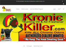 Tablet Screenshot of kronickiller.com